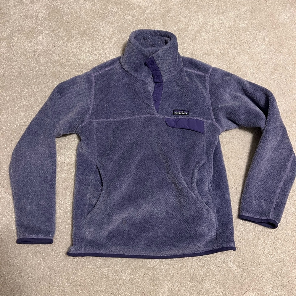 Patagonia Lavender Fleece Pullover